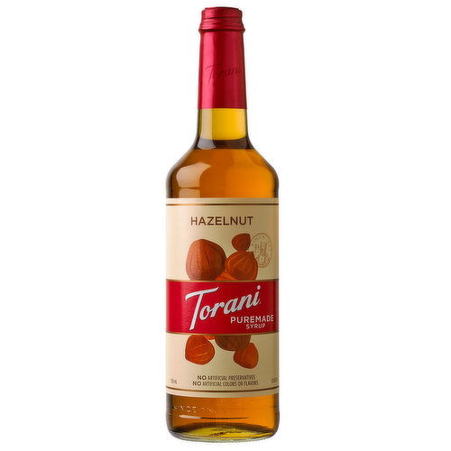 Torani Puremade Hazelnut Syrup